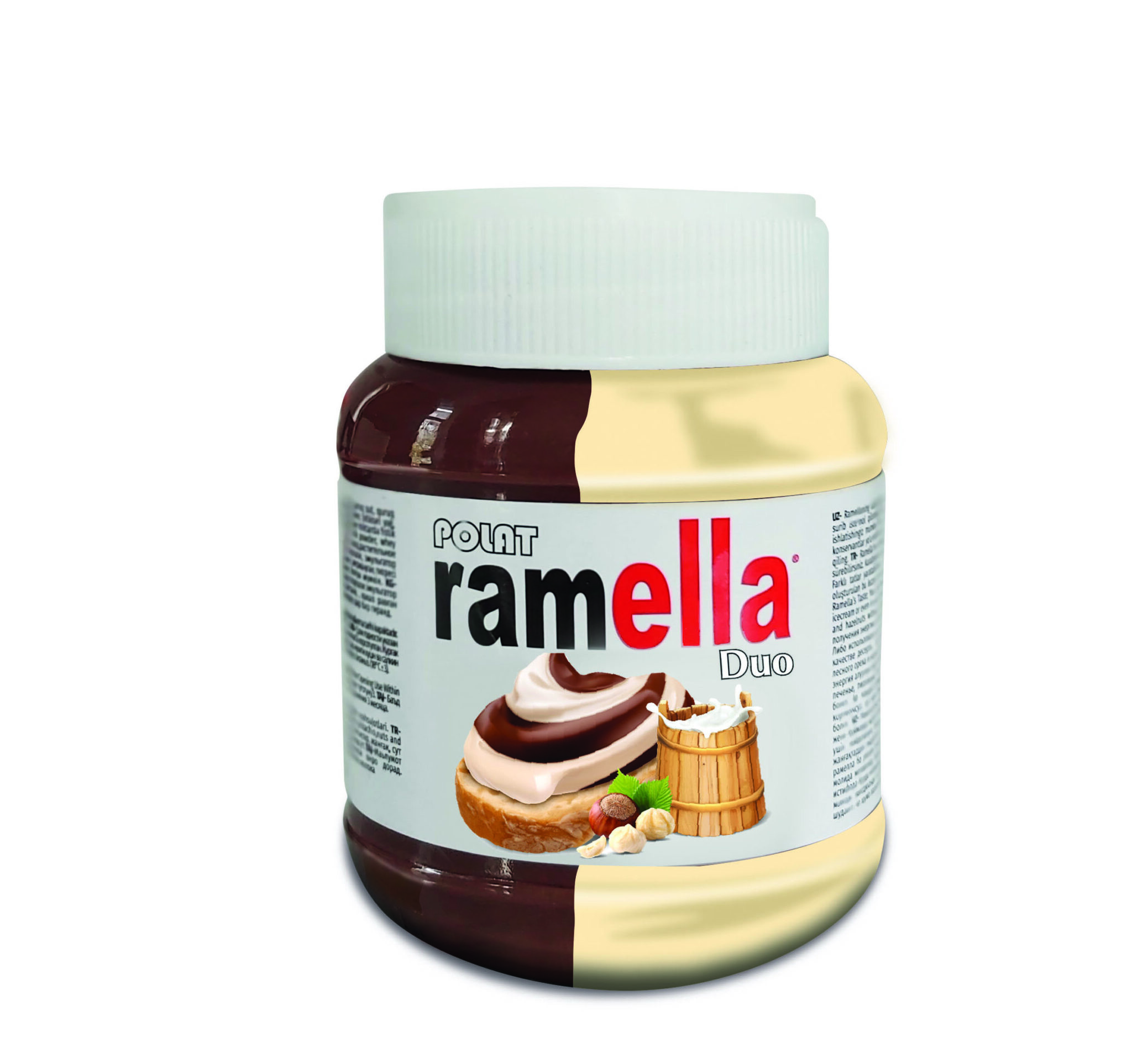 Whiter Hazelnut Spread 350g 700g Polat chocolate